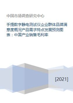 中國手提數字靜電測試儀行業分析 企業品牌滿意度、產品需求特點及發展預測